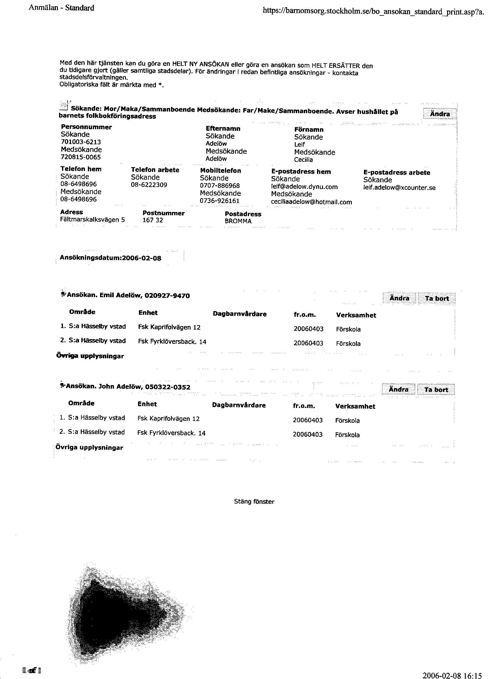 AnsökanBarnomsorgPrintOut